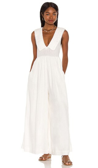 Big Love Jumpsuit in Ivory | Revolve Clothing (Global)