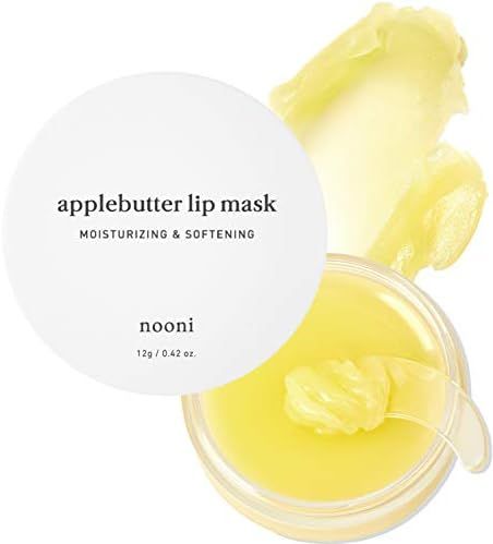 NOONI Applebutter Lip Mask with Shea Butter, AHAs, and Vitamins A,C & E | Moisturizing Lip Mask O... | Amazon (US)