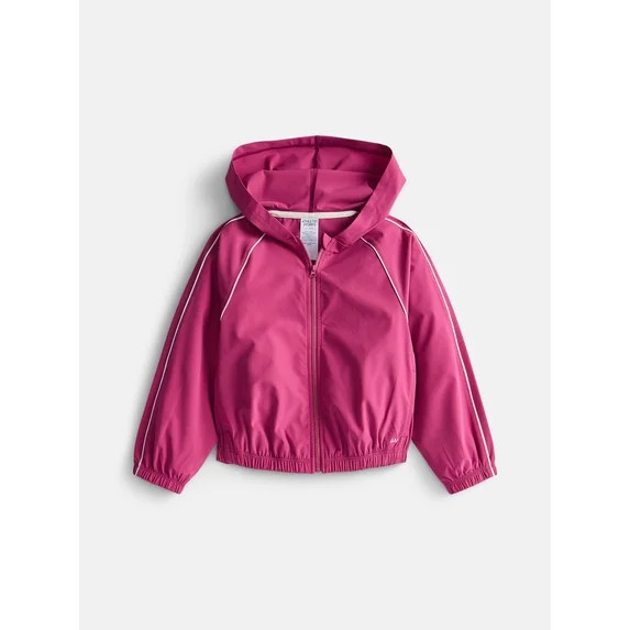 Athletic Works Girls Feather Stretch Jacket, Size 4-18 | Walmart (US)