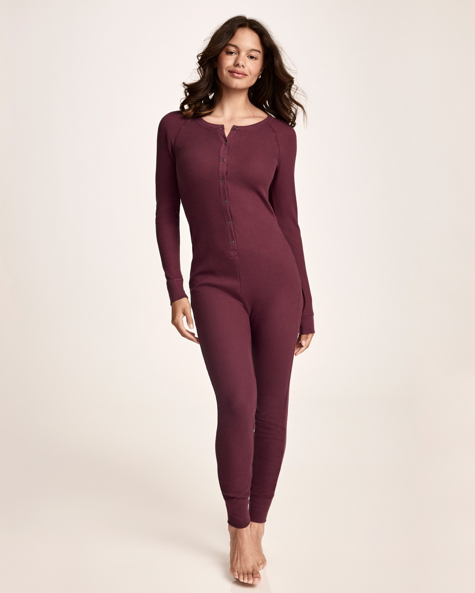 Women's Waffle Union Suit | Jockey