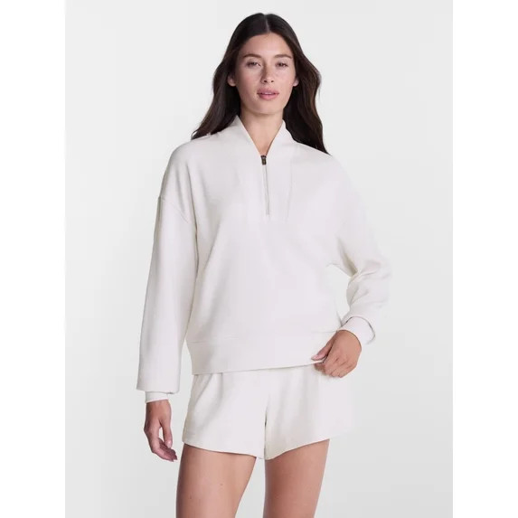 Avia Women's Ottoman Half Zip Pullover, Sizes XS-XXXL | Walmart (US)