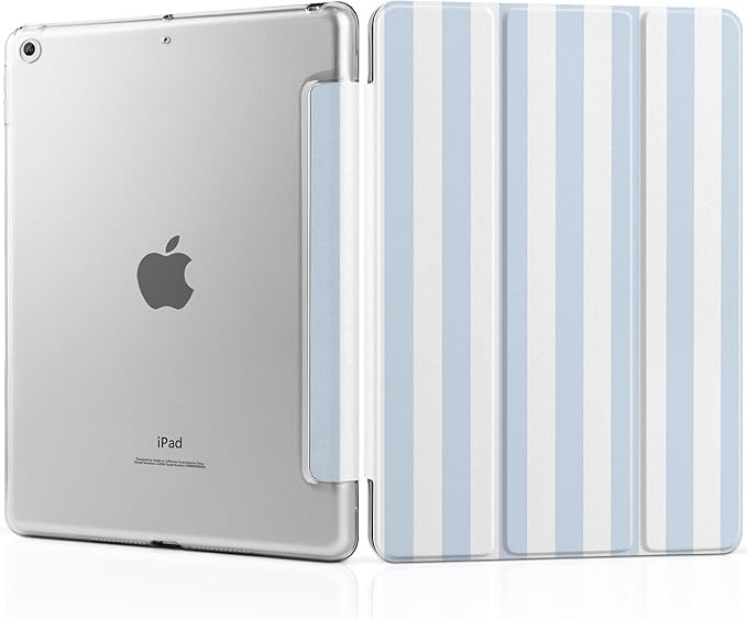 Compatible with iPad 10.2 Inch Case 2021 2020 2019, Smart Lightweight Trifold Stand Hard Plastic ... | Amazon (US)