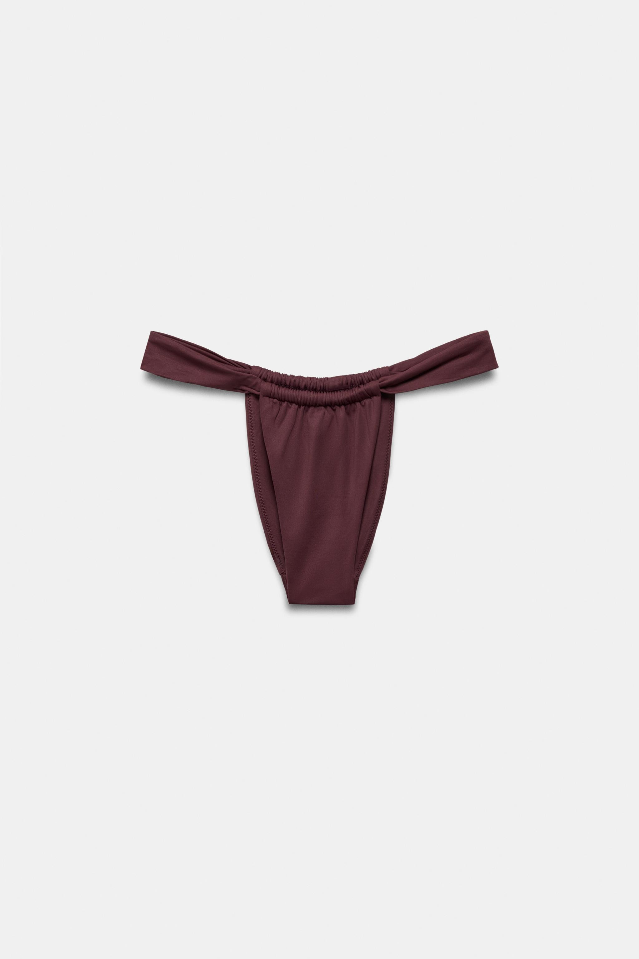 SLIDING BIKINI BOTTOMS | Zara Canada