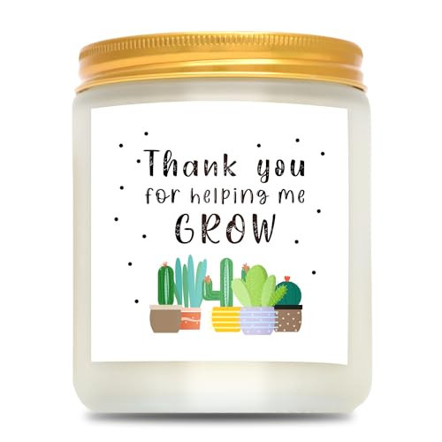 Teacher Gifts for Women - Teacher Appreciation Gift Thank You for Helping Me Grow Valentine Gifts for Teachers | Amazon (US)