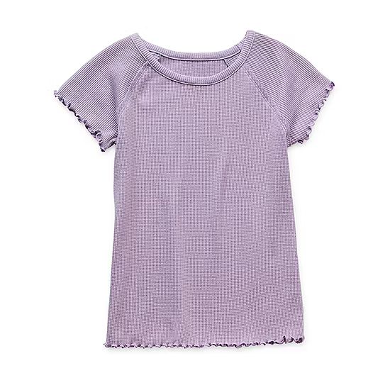 new!Thereabouts Little & Big Girls Round Neck Short Sleeve T-Shirt | JCPenney