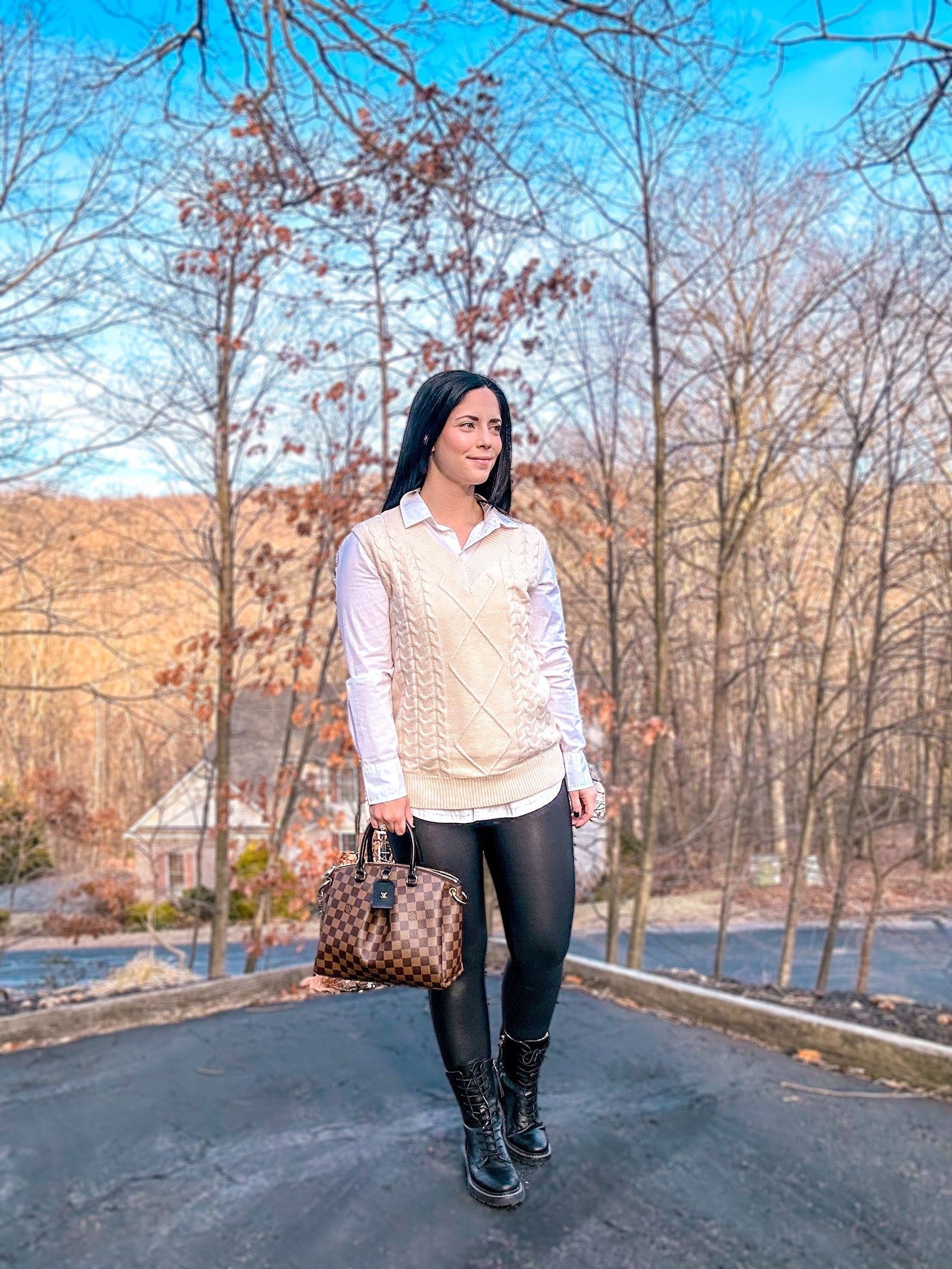 This is 36… 🤍 …and my new backdrop for photos. 🥰
•
#amazon #amazonfinds #winter #winterstyle #winteroutfit #casual #boots #leggings #louisvuitton #newhome #sweatervest #cabitknit

#LTKFind #LTKunder100