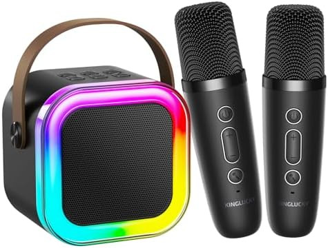 Kinglucky Mini Karaoke Machine for Kids, 2025 TOP Birthday Gifts Ideas for 3-12 Year Old Girls, C... | Amazon (US)