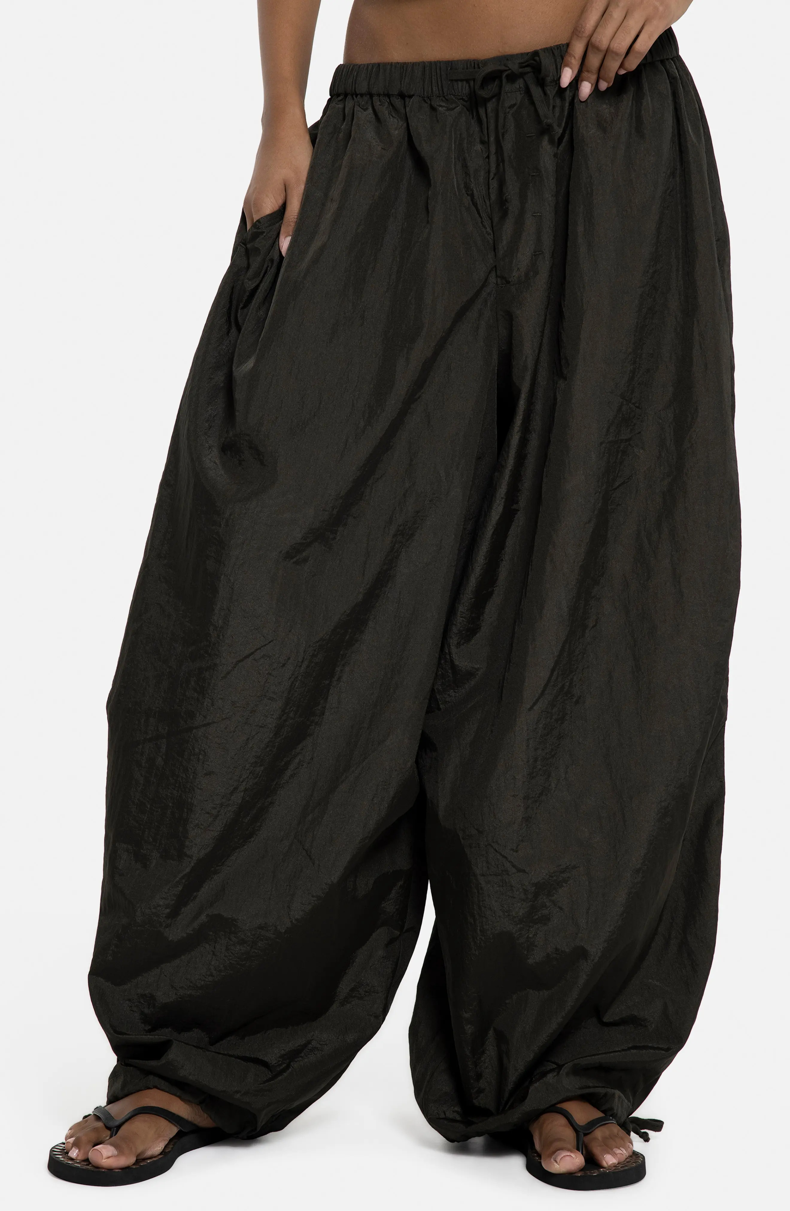 JADED LONDON Casual Nylon Balloon Joggers (Women) | Nordstrom | Nordstrom