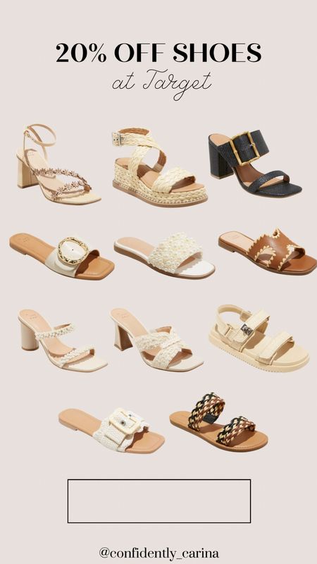 20% off women’s shoes at Target right now! I have a few of these and love dressing them up or down for spring🍃

#LTKU #LTKShoeCrush #LTKSaleAlert