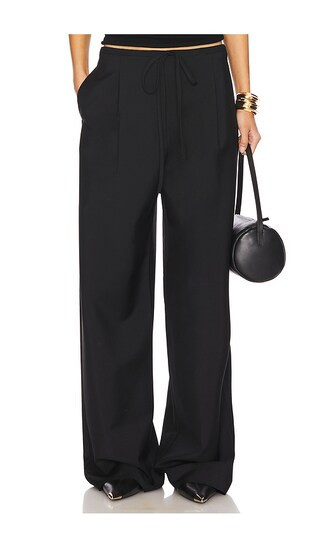 Rohe Relaxed Drawstring Trousers in Black. | Revolve Clothing (Global)