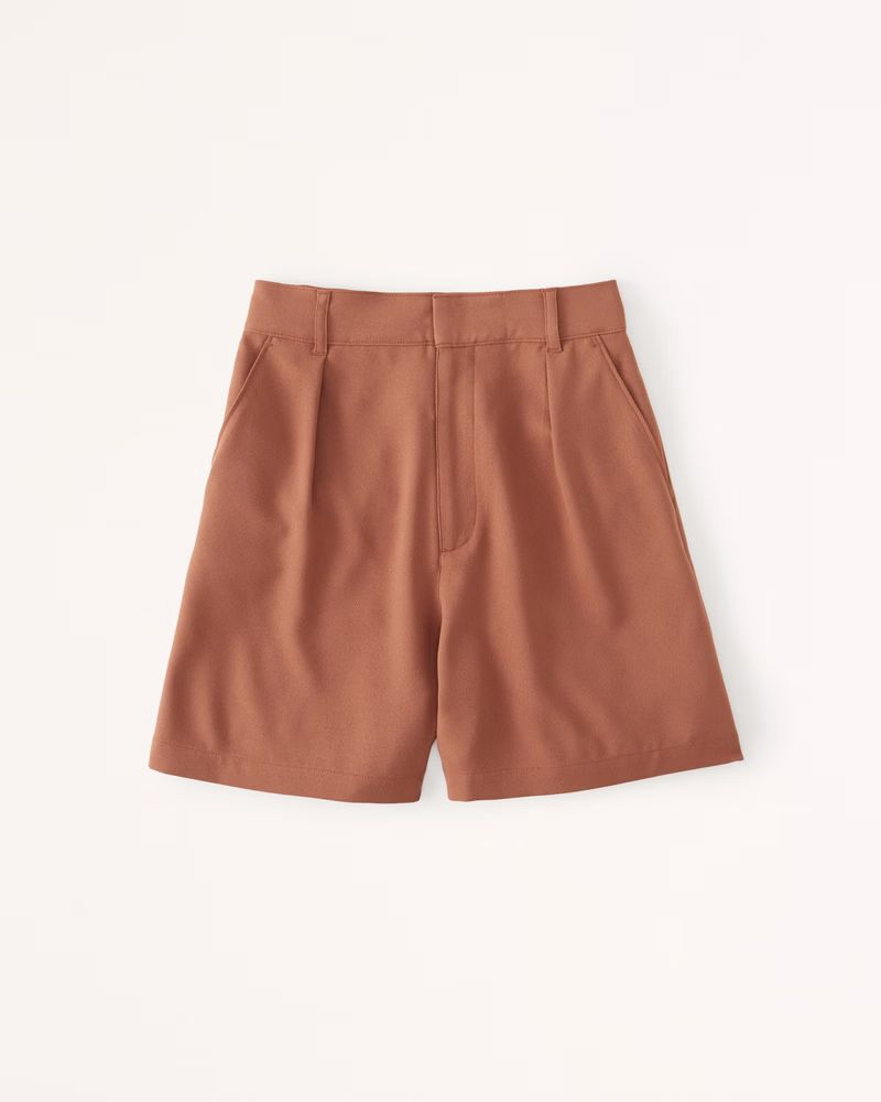 Dressy Tailored Shorts | Abercrombie & Fitch (US)