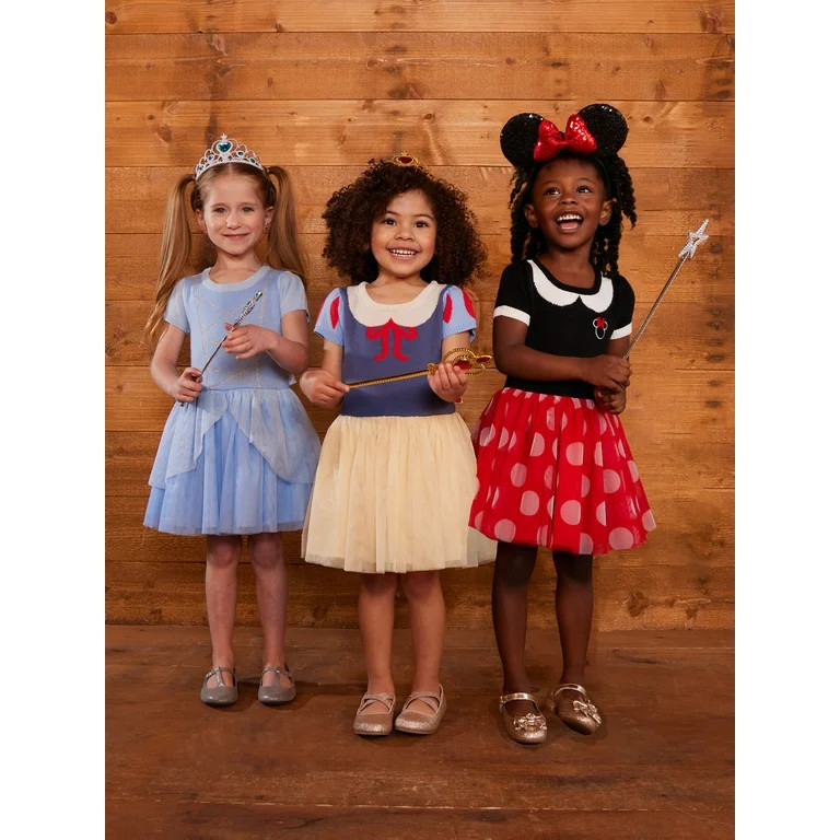 Disney Toddler Girls Minnie Mouse Cosplay Dress, Sizes 12M-5T | Walmart (US)