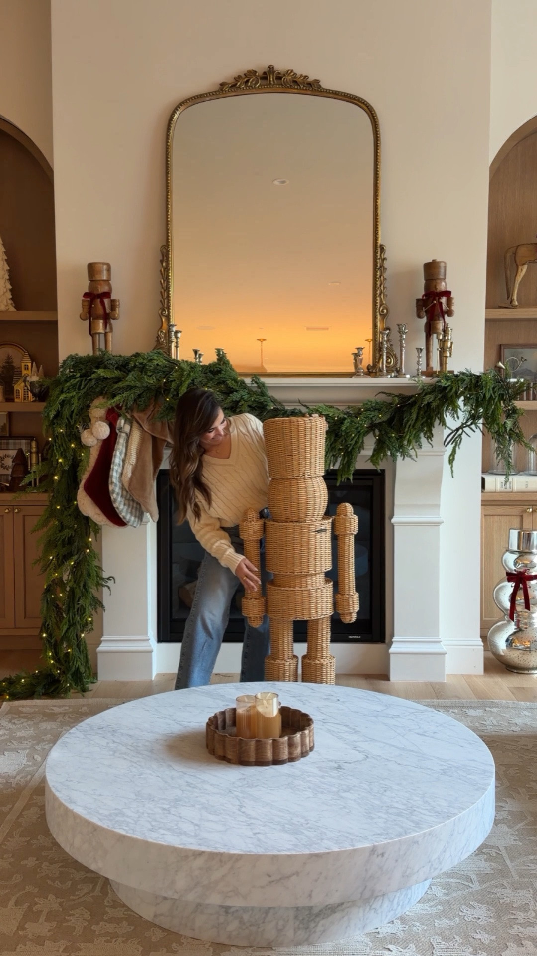 The viral wicker nutcracker is BACK but won’t last long! 🎄

#LTKHome #LTKSeasonal