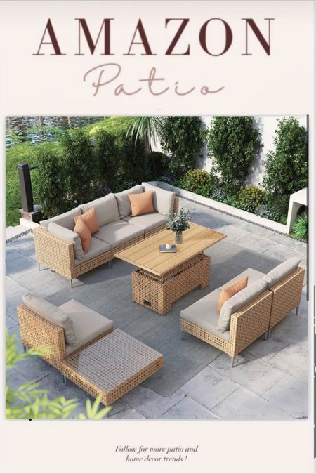 Popular Patio sets
Trending outdoor furniture picks
Large outdoor patio set 

#LTKsummer #LTKsale #LTKhome