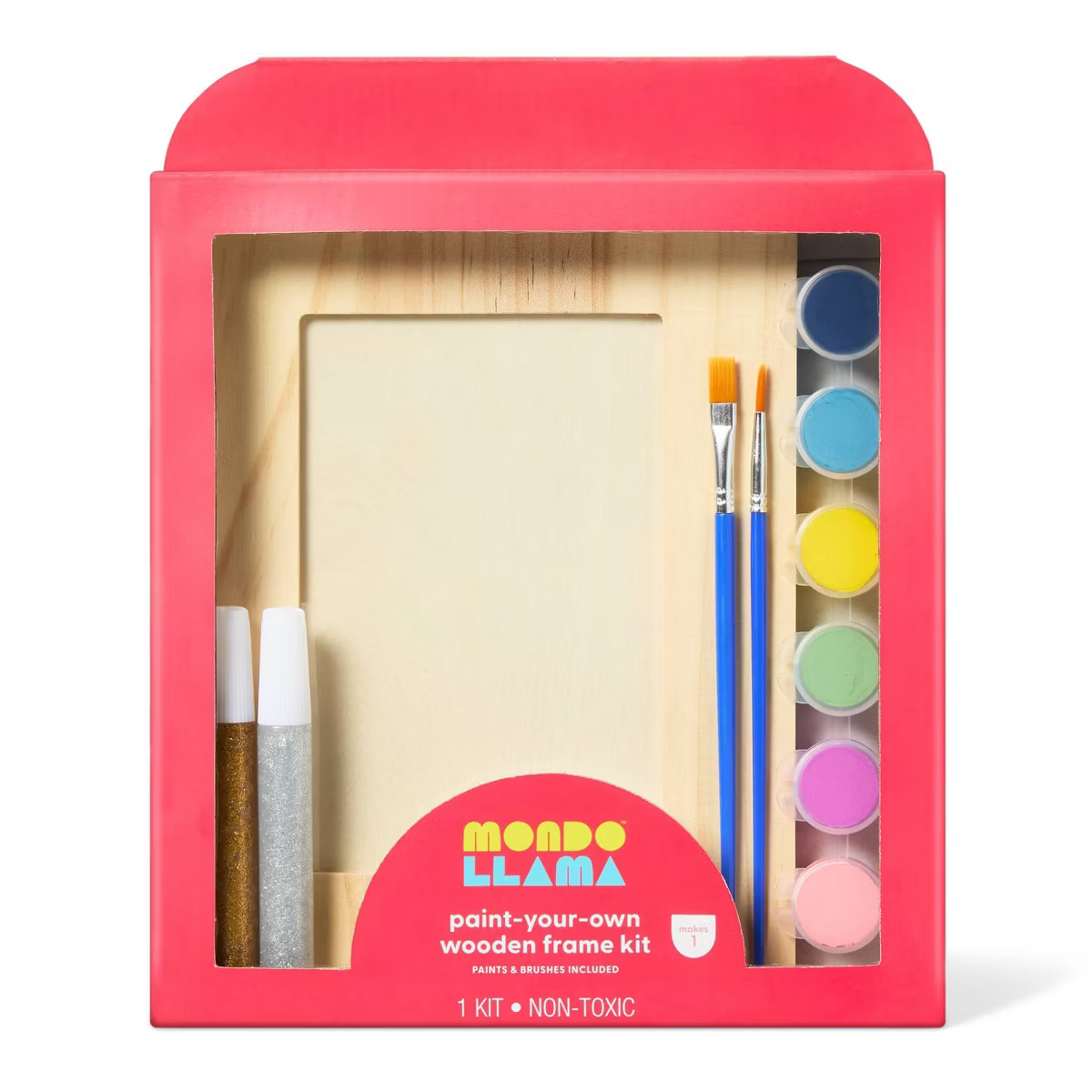 Father's Day Craft Wooden Frame Painting Kit - Mondo Llama™ | Target