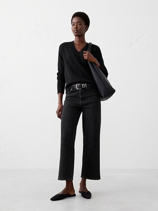 Perfectly Soft V-Neck Sweater | Banana Republic Factory