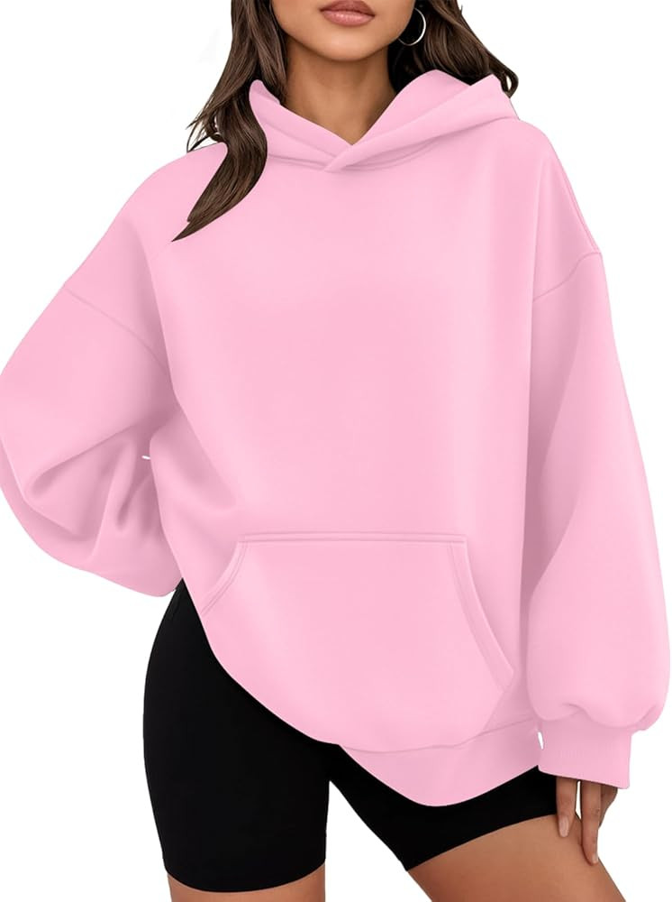 WYNNQUE Hoodies for Women Oversized Sweatshirts Fall Fashion Outfits 2025 Casual Sweaters Tops Fl... | Amazon (US)