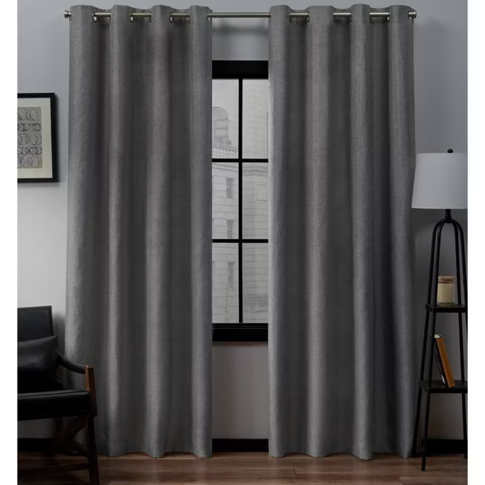 Set of 2 Loha Linen Window Curtain Panel - Exclusive Home™ | Target