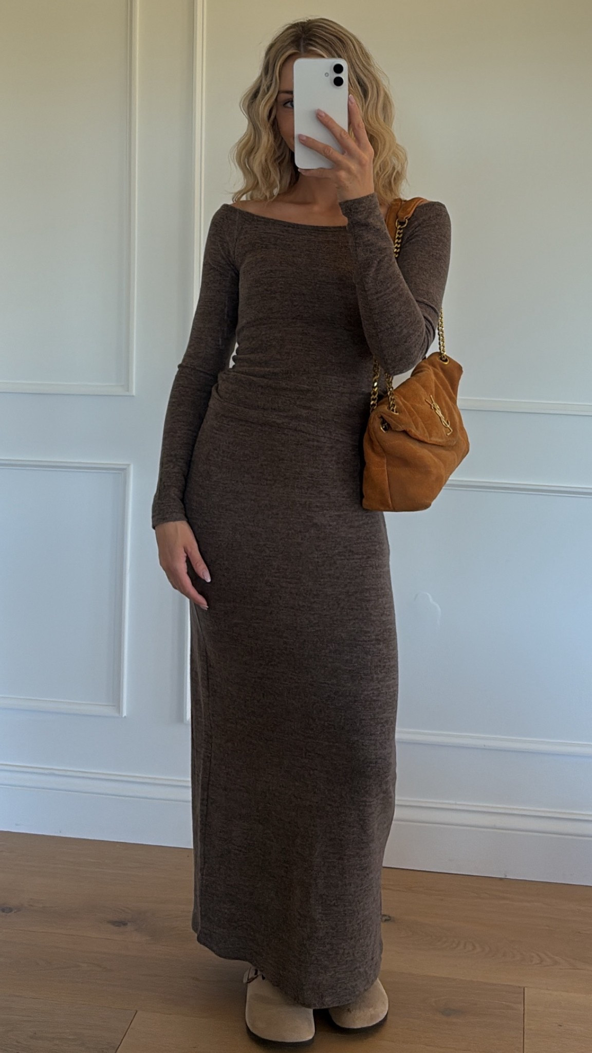 Wearing small top (runs small- size up) 
small skirt. 