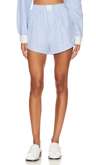x REVOLVE Darian Stripe Short in Blue & White | Revolve Clothing (Global)