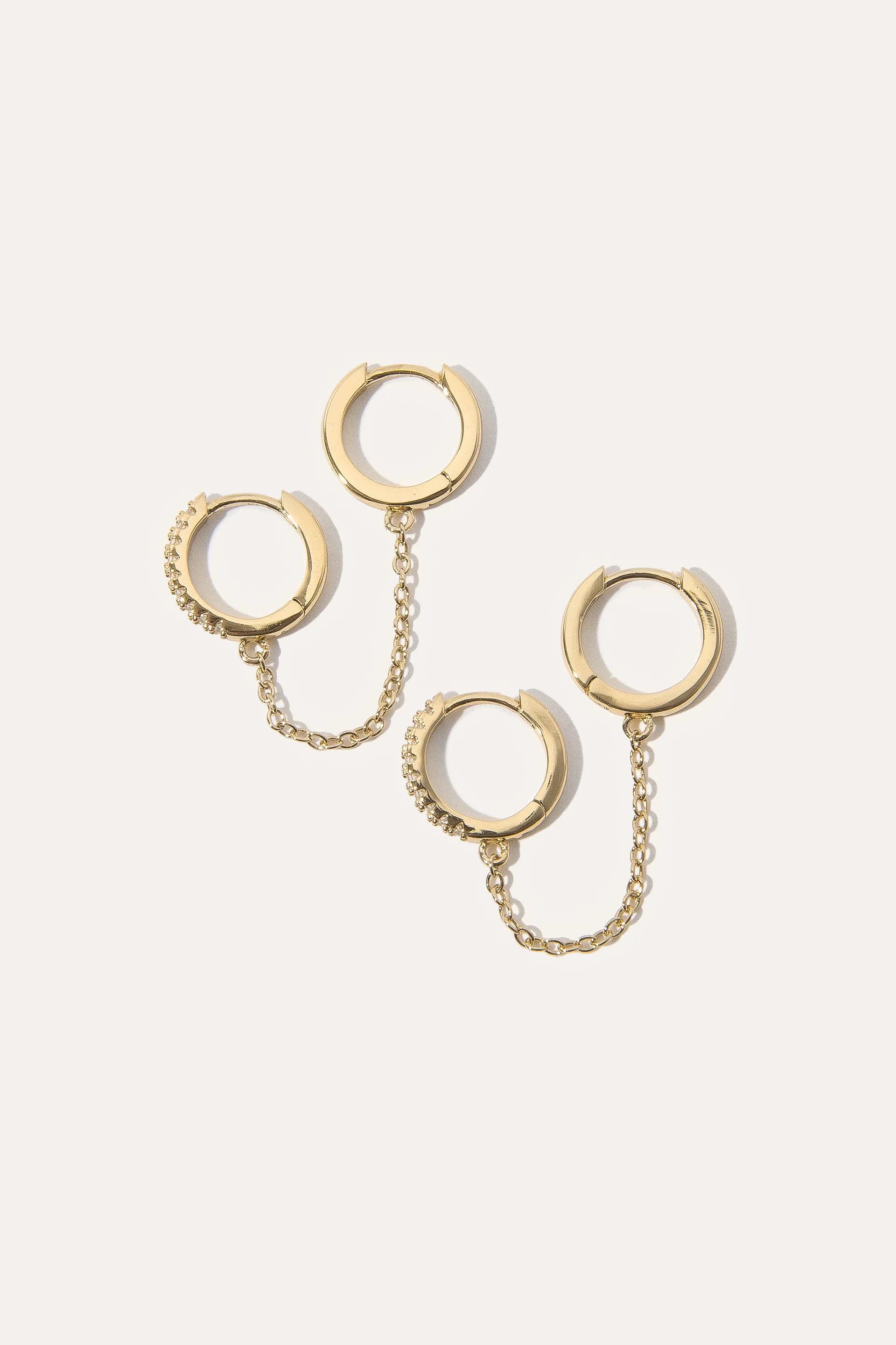 Elliot Double Hoops | Miranda Frye Inc.