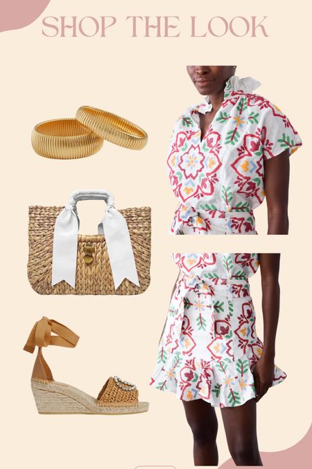 Shop the Look: Never a Wallflower two piece set. I styled it with these gold Ben Amun bracelets, MME.MINK handbag and some Gucci espadrilles. 

Over 50 fashion inspo, over 40 outfit, summer outfit, vacation outfit, resort wear, espadrille, luxury straw handbag. 



#LTKSeasonal #LTKitbag #LTKover40