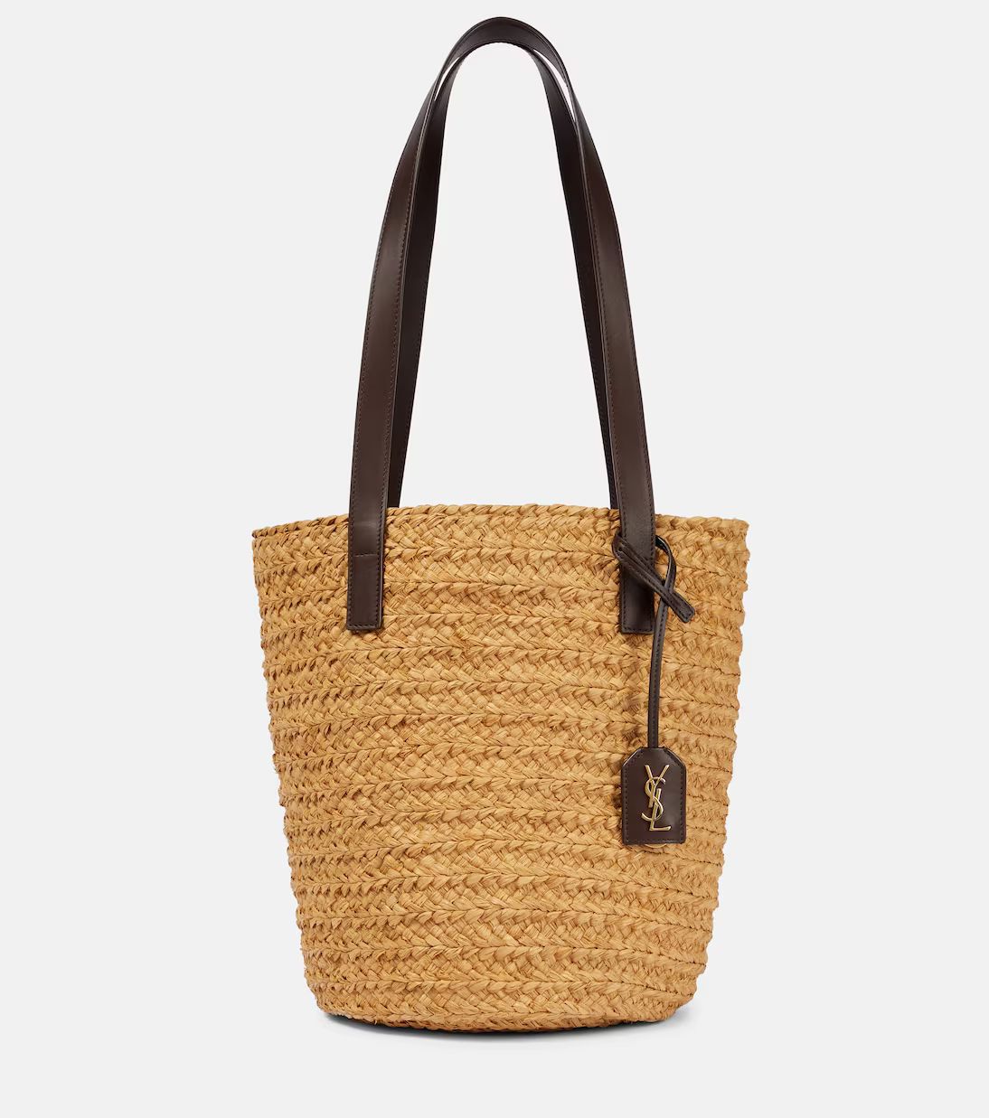 Panier Small raffia bucket bag | Mytheresa (UK)