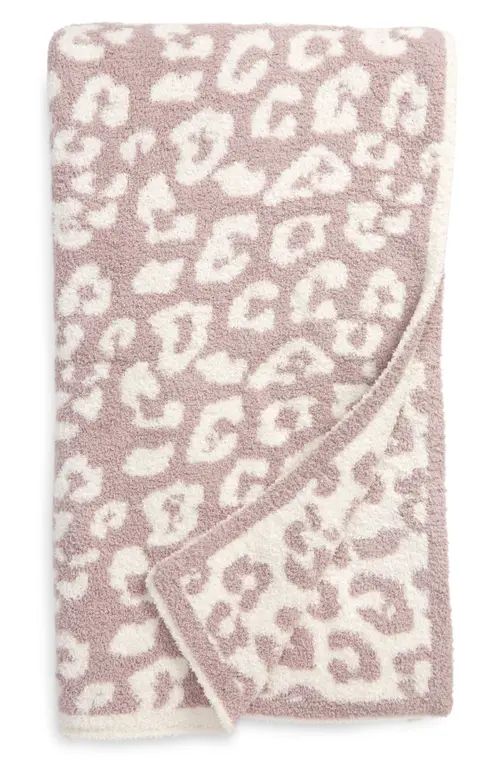 barefoot dreams In the Wild Throw Blanket in Faded Rose/Cream at Nordstrom | Nordstrom