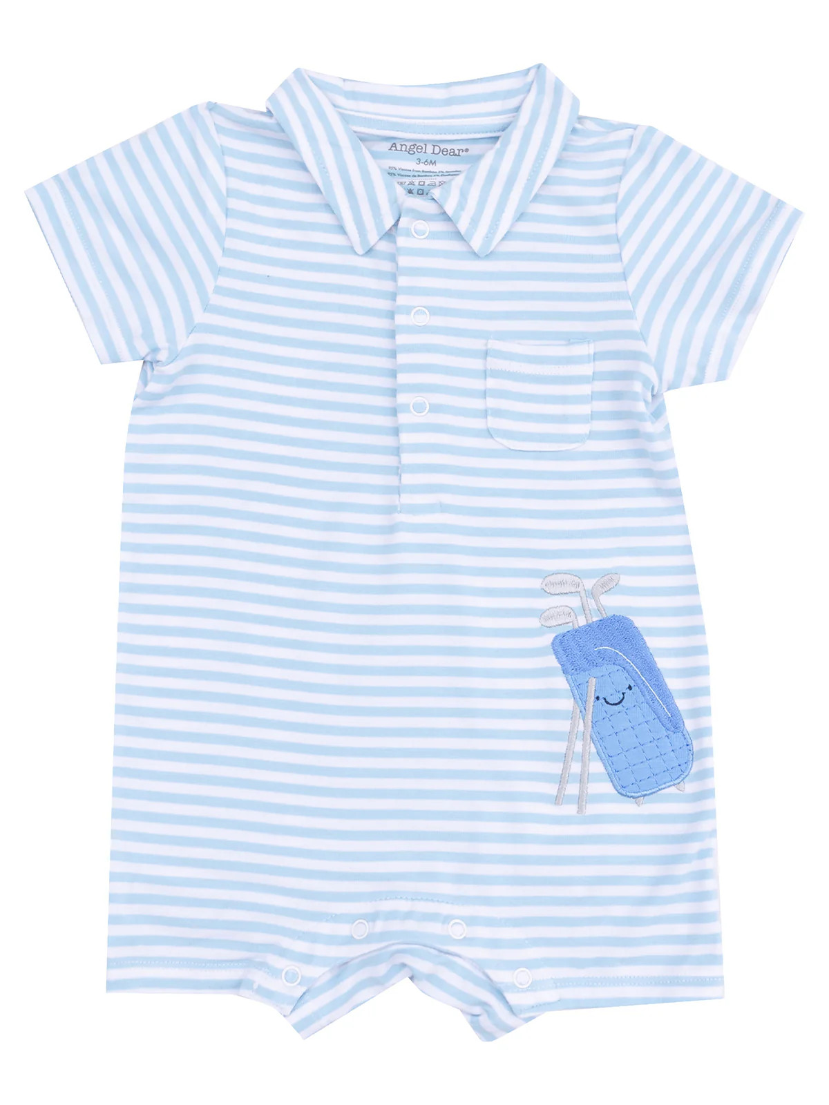 Polo Shortie, Golf Applique | SpearmintLOVE