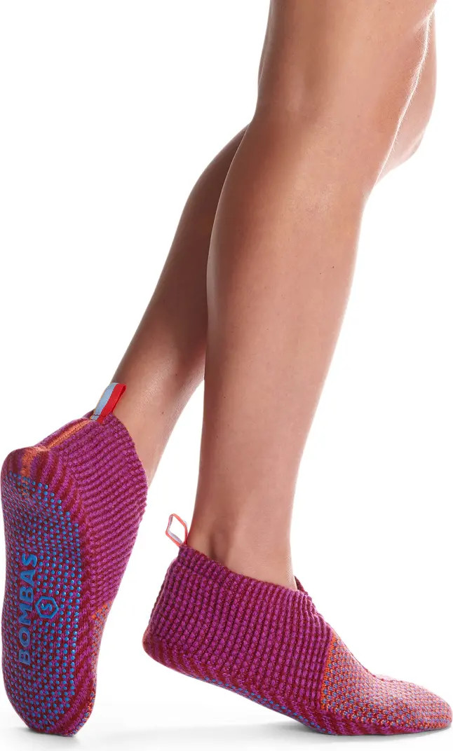 Jacquard Knit Gripper Slippers | Nordstrom