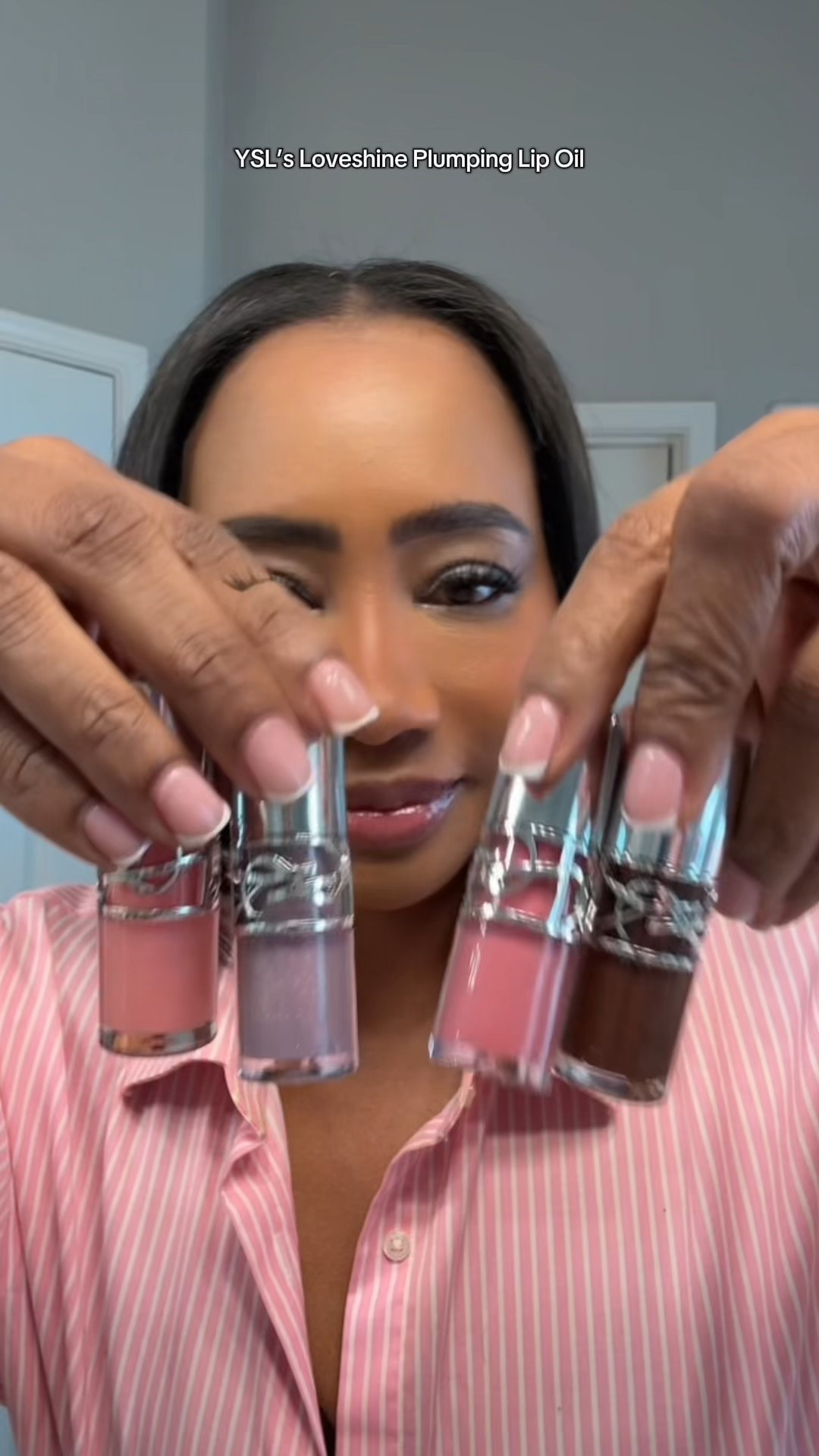 @YSL Beauty Loveshine Plumping Oil is an oil-infused, visibly plumping lip gloss that provides juicy, glossy shine and plumper fuller-looking lips with an ultra-hydrating feel.👄

Infused with spicy ginger oil that gives a tingling sensation and hyaluronic acid, this nonsticky gloss leaves lips feeling softer, smoother, and visibly plumped. It’s jumbo, plush wand provides a soft and cushiony feel.

Free of parabens, phthalates, and sulfates!!

I’m obsessed!! ✨
#yslbeauty #giftedbyyslbeauty
#ys|beauty #ysl
#lipoils #lipsticks #lipglosses #lipproducts #newmakeup #makeup #luxurymakeup #makeuptiktok #foryou
#foryoupage #fyp #fypシ 

#LTKStyleTip #LTKBeauty