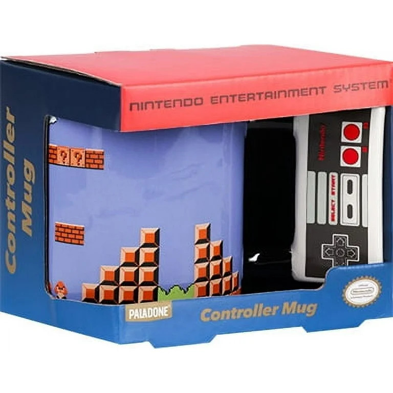 NES Nintendo Controller Shaped Mug, Ceramic 10fl oz (300ml)  Officially Licensed Gifting by Palad... | Walmart (US)