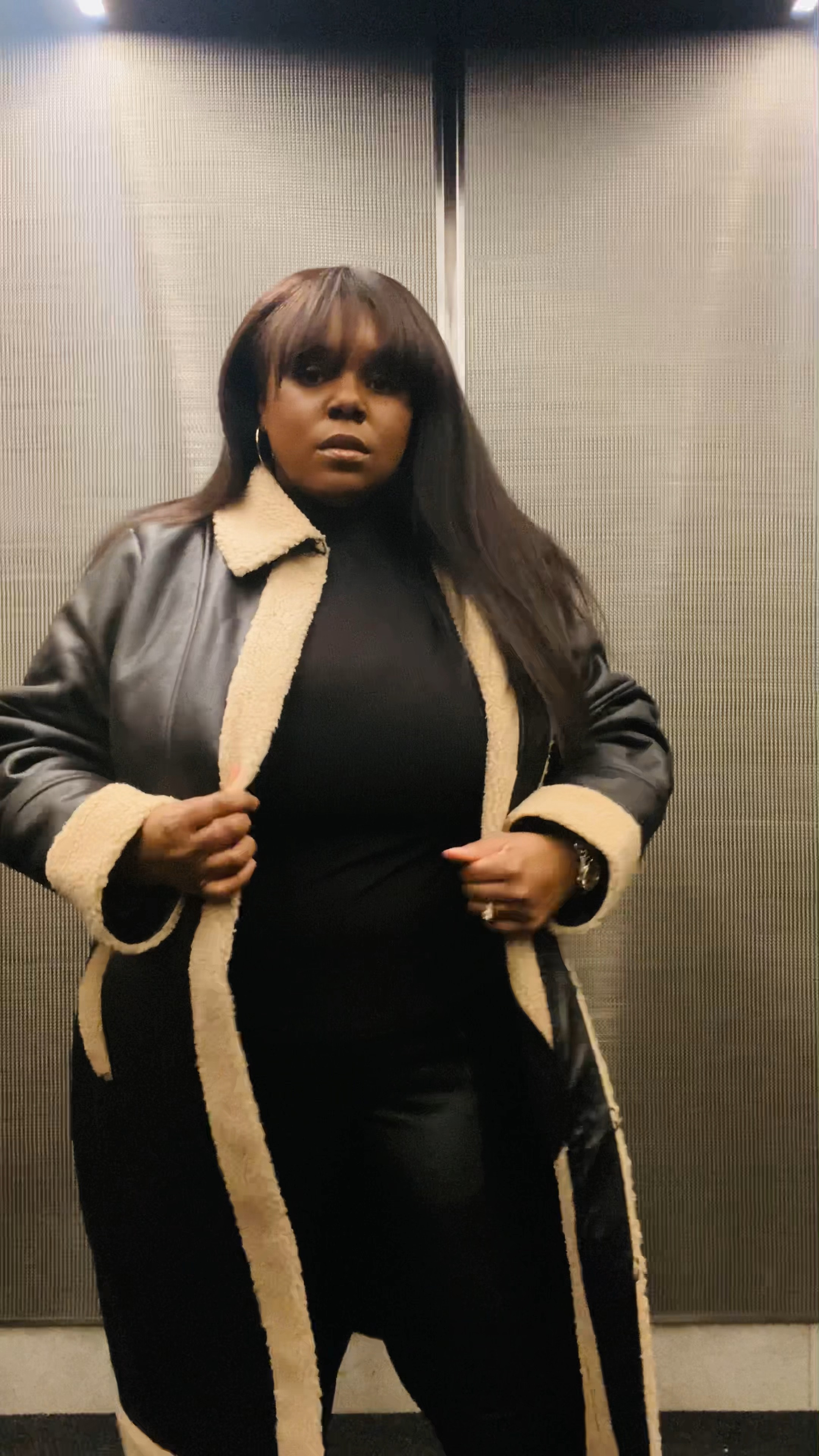 This shearling coat is a MUST! @citychicofficial NEVER misses but especially in the coat department. This coat has been keeping stylish and warm this Autumn season.

#LTKstyletip #LTKfindsunder100 #LTKplussize