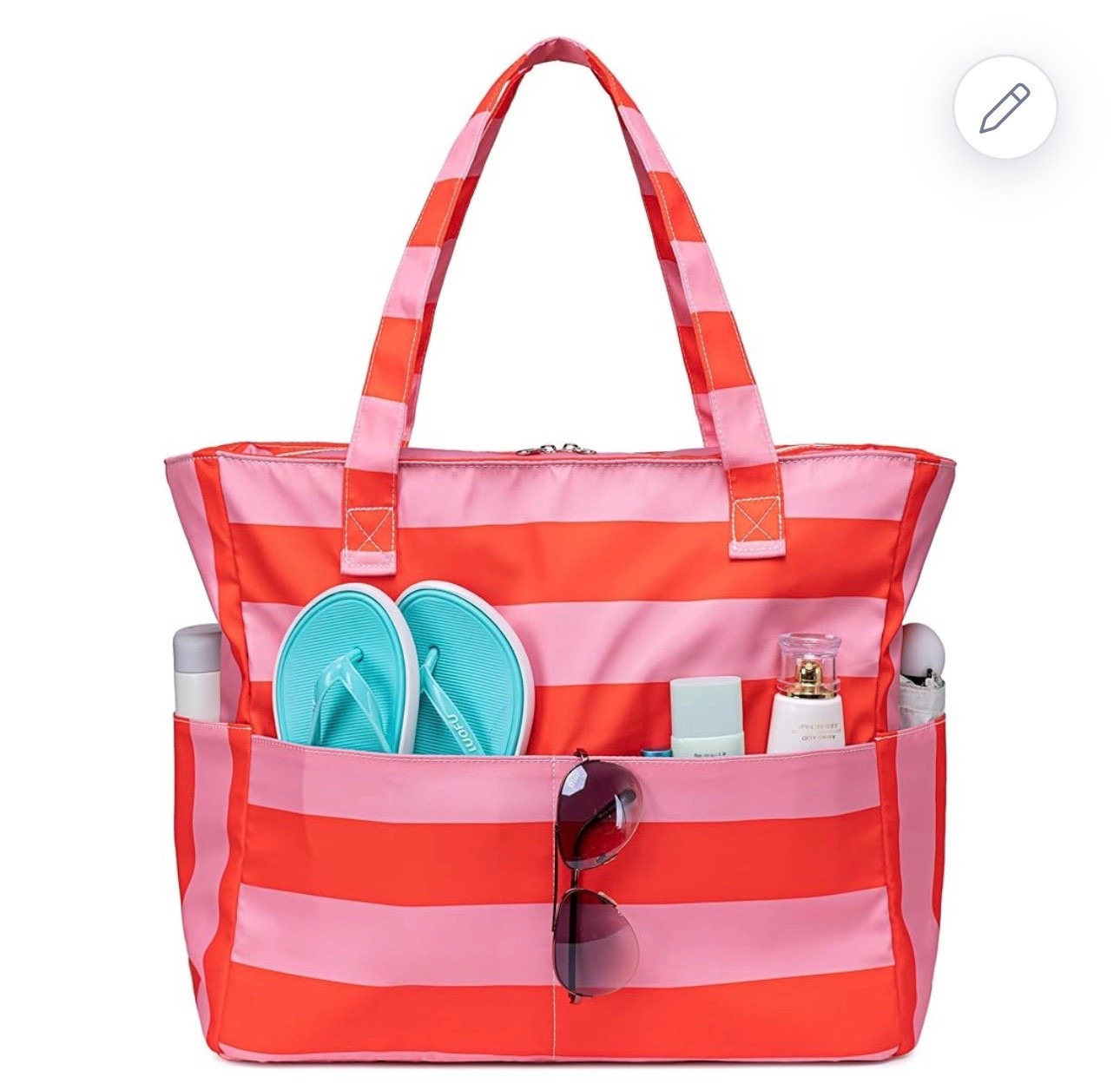 Beach bag, beach tote, summer accessories 

#LTKSeasonal #LTKSwim
