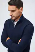 Washable Merino Half-Zip Sweater | Bonobos