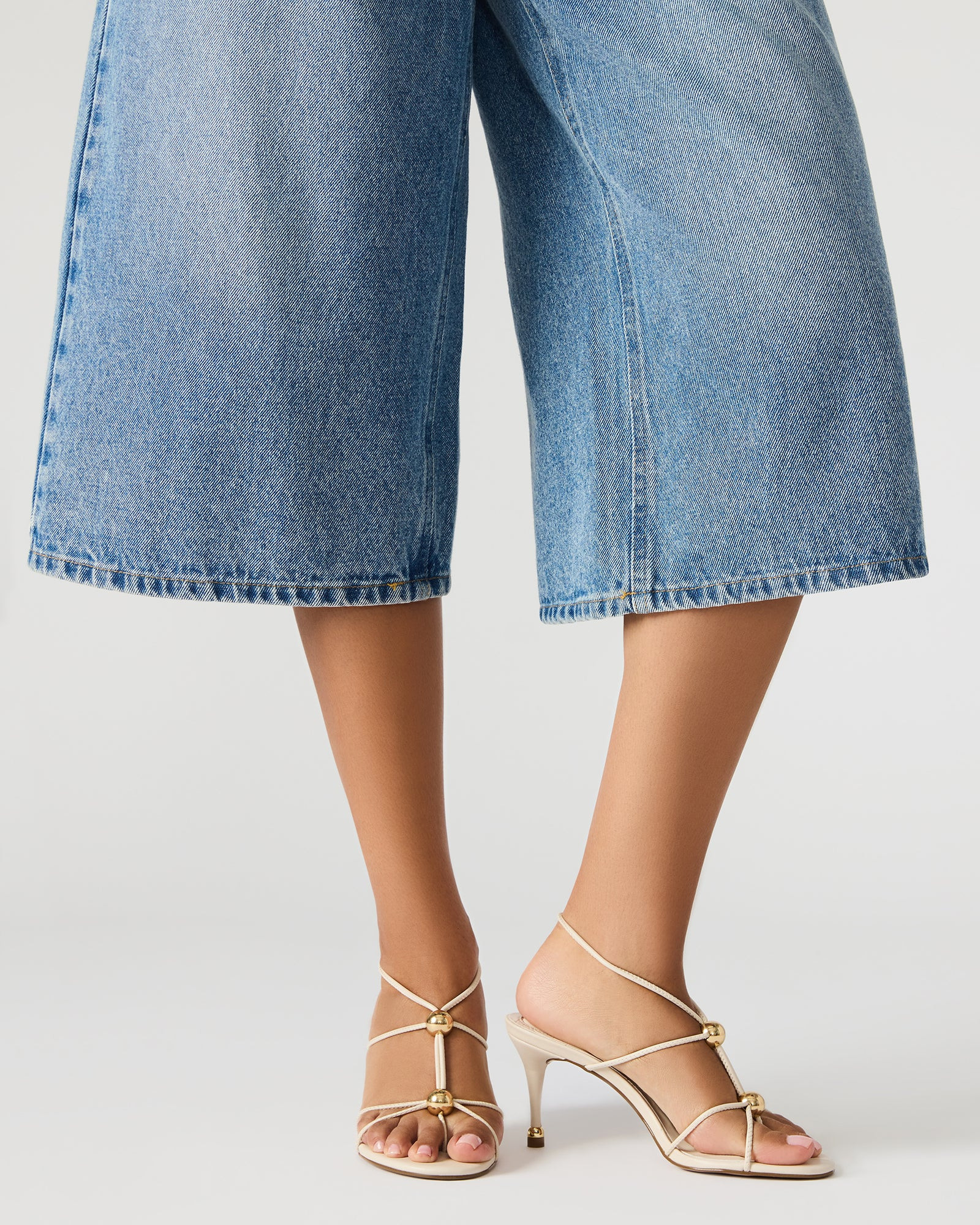 RAMOS Bone Strappy Stiletto Women's Heel | Steve Madden (US)