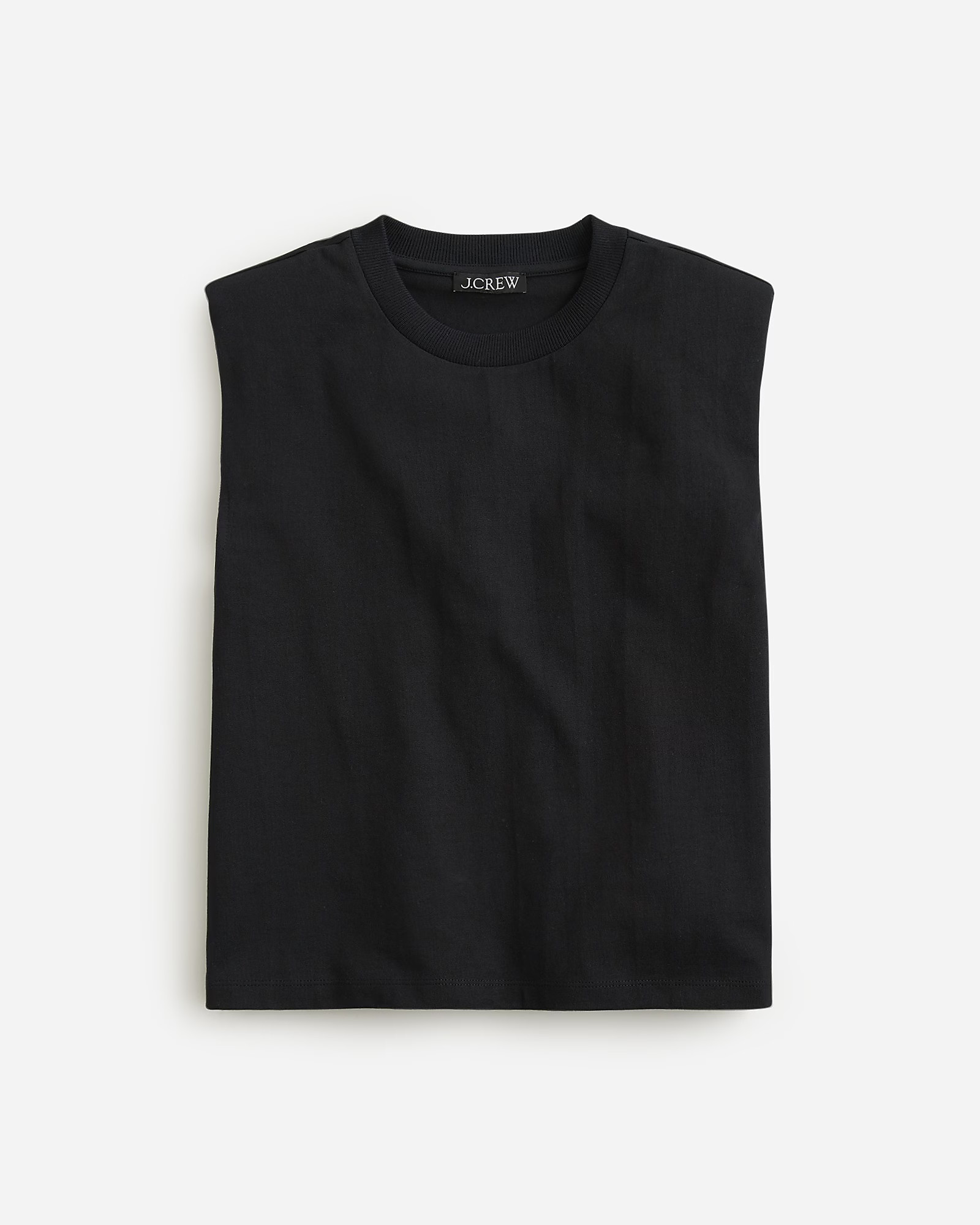 Structured muscle T-shirt in mariner cotton | J. Crew US