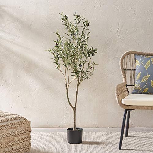 Christopher Knight Home 313745 Artificial Plants, 4' x 1.5', Green | Amazon (US)