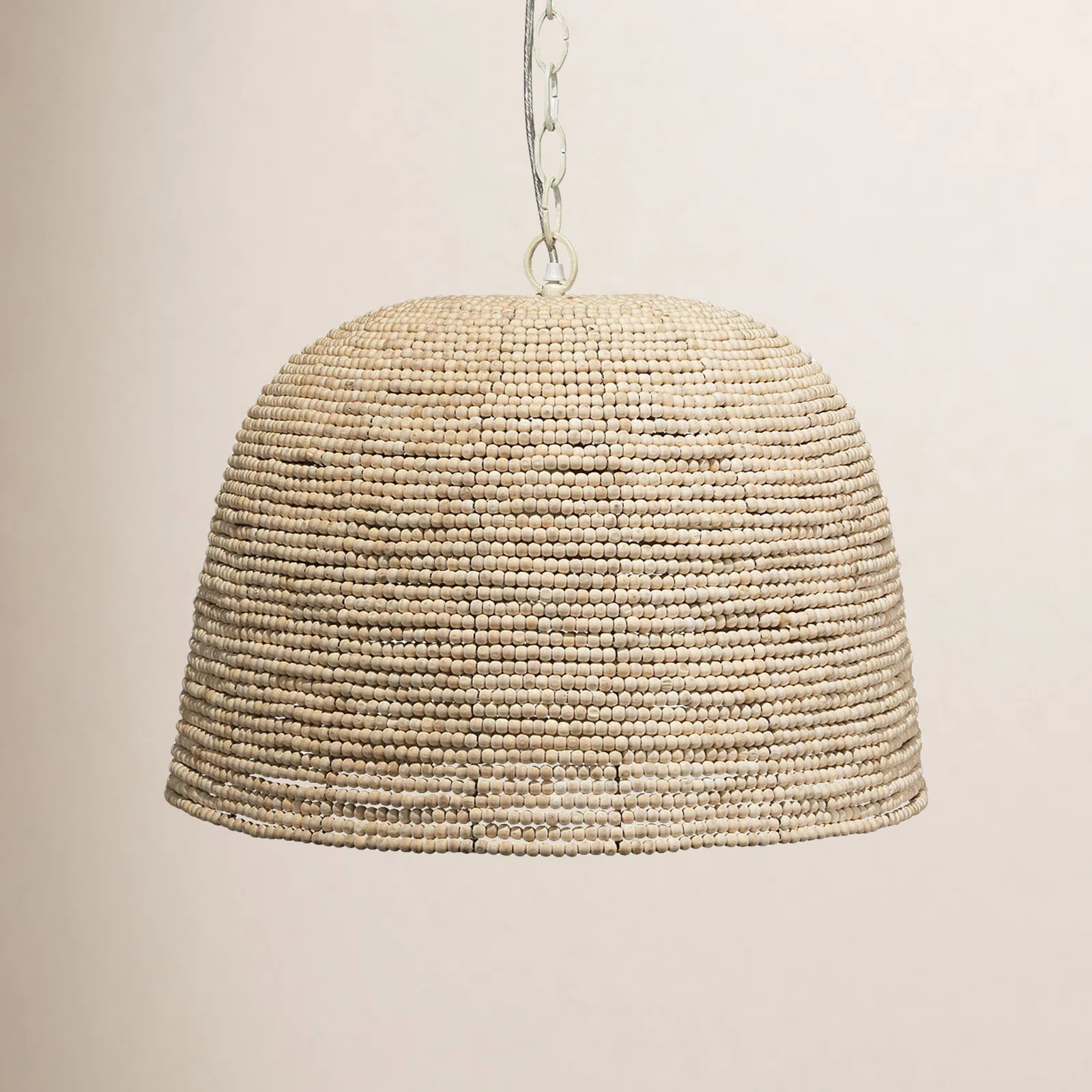Birch Lane™ Pacifica Wood Bead Round Pendant & Reviews | Birch Lane | Birch Lane