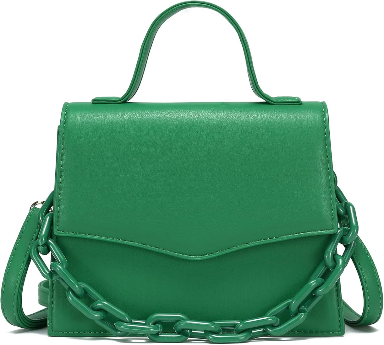 CATMICOO Mini Purses for Women Trendy Mini Bag with Detachable Plastic Chain | Amazon (US)