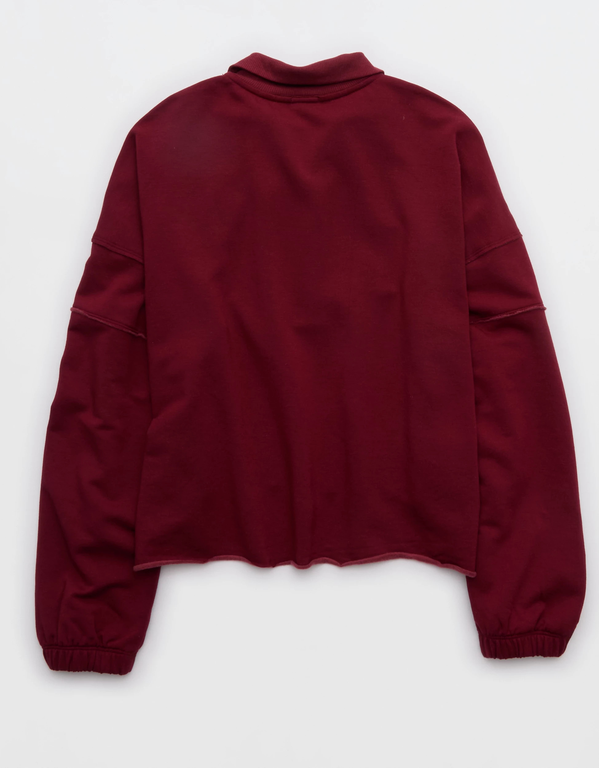 OFFLINE By Aerie OTT Seamed Quarter Zip Sweatshirt | Aerie