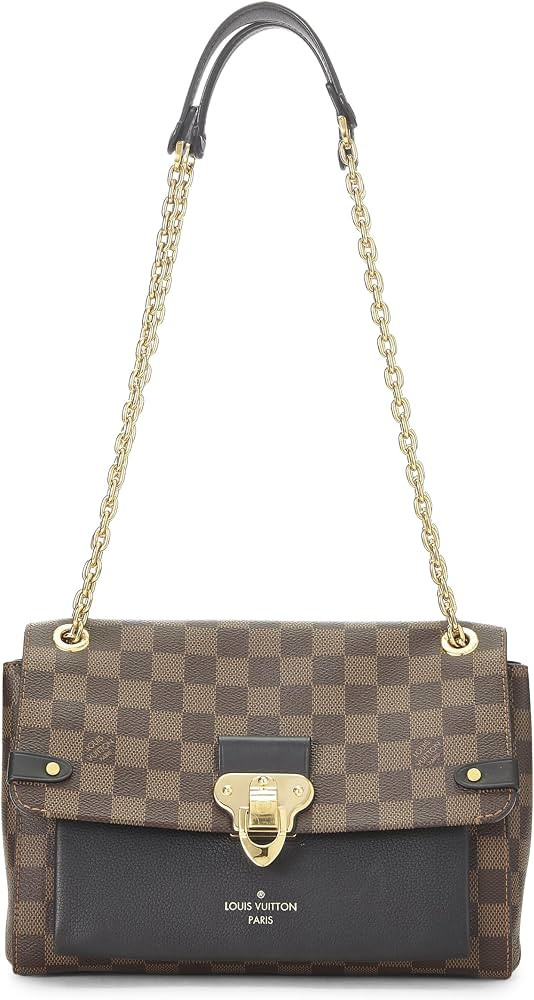 Amazon.com: Louis Vuitton, Pre-Loved Black Damier Ebene Vavin PM NM, Black : Luxury Stores | Amazon (US)