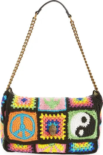 Kurt Geiger London Large Kensington Crochet Shoulder Bag | Nordstrom | Nordstrom