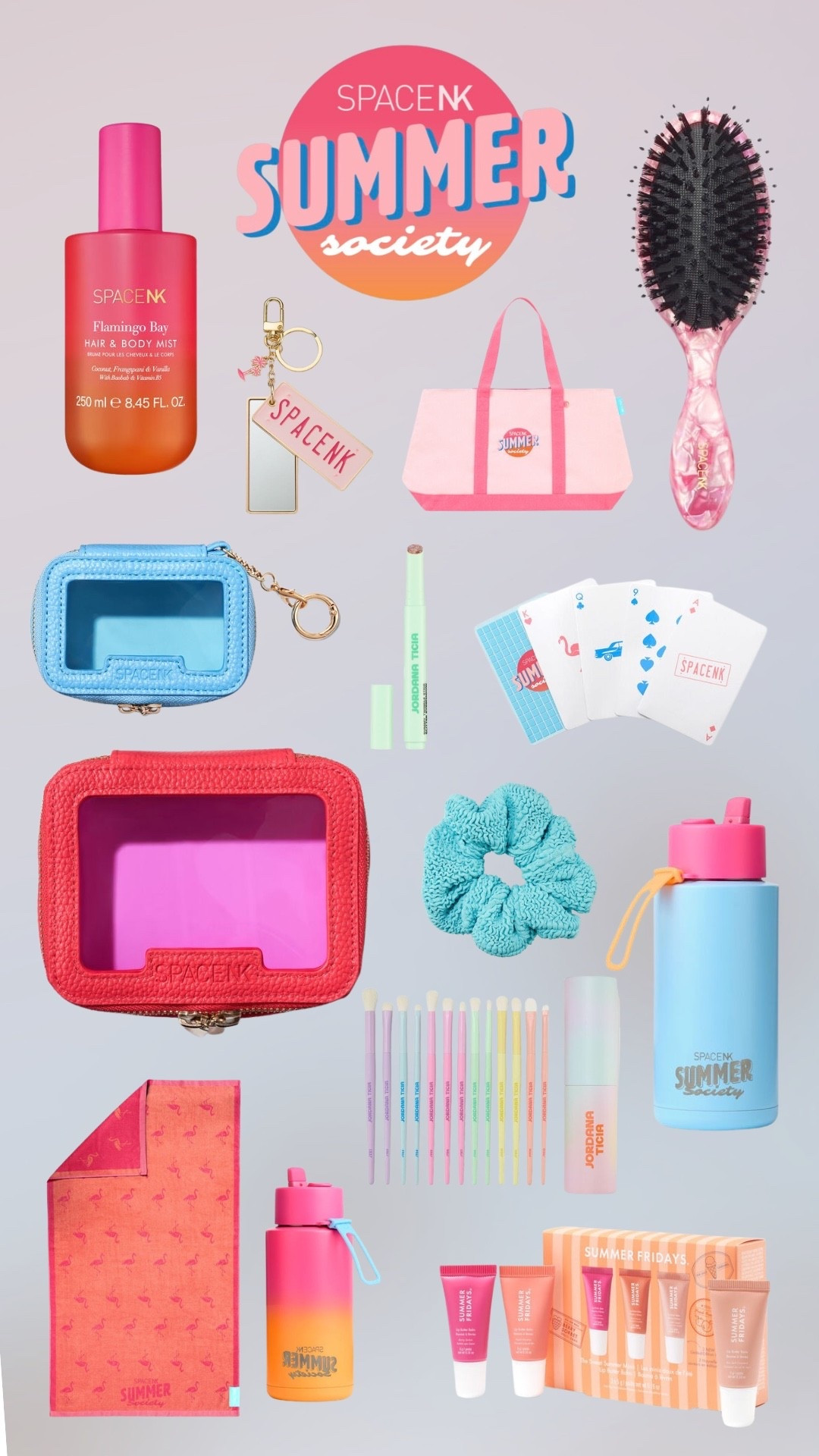 Space NK’s Summer Society is BACK and better than ever! A gorgeous collection of all the vacay and summer must haves.. I am LOVING the new Micro Bags and Flamingo 🦩 Bay Hair and Body mist sounds stunning!!! 

Factor in that they now stock Jordana Ticia and I feel a haul incoming… 🩷🩵🧡 

What’s on your wishlist?

#LTKsummer #LTKtravel #LTKbeauty