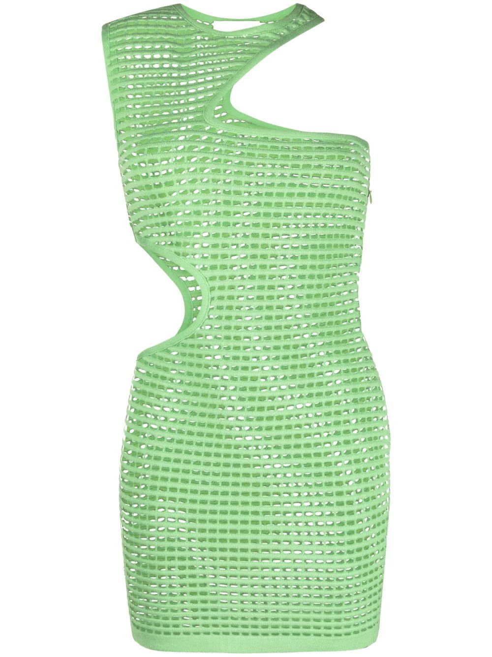 Genny open-knit cut-out Mini Dress  - Farfetch | Farfetch Global