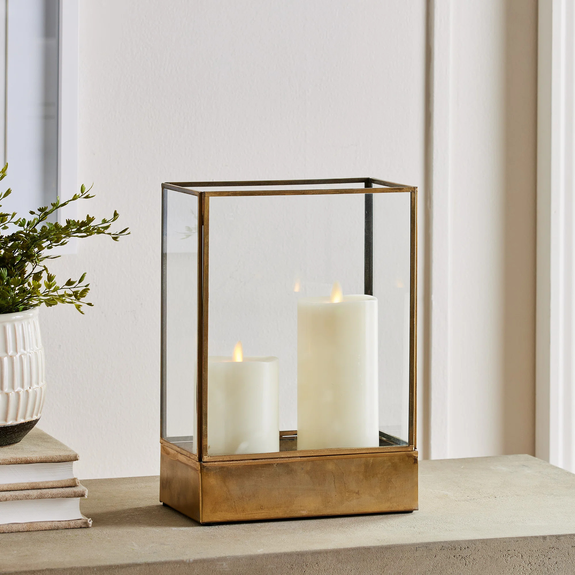Wade Logan® Whobrey Glass Tabletop Hurricane | Wayfair | Wayfair North America