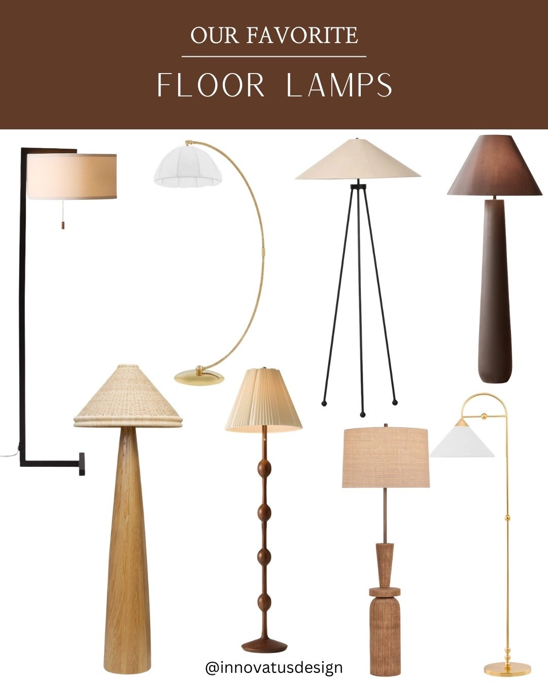 Last week we shared our favorite table lamps, and this week we’re back with our favorite floor lamps! Floor lamps are perfect for adding behind an accent chair or sofa to enhance ambient lighting. Which floor lamp is your favorite?

#LTKautumn #LTKhome #LTKfamily
