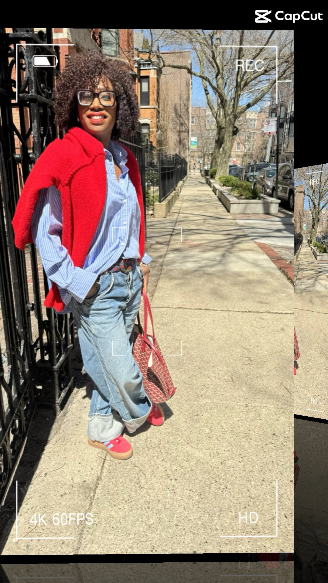 The sun is finally shining around here!  Using a pop of red to brighten the blues!  Wearing my favorite Free People jeans to enjoy the sun.  Wearing. Size 27, size down bc the run big.

#LTKSeasonal #LTKVideo #LTKstyletip