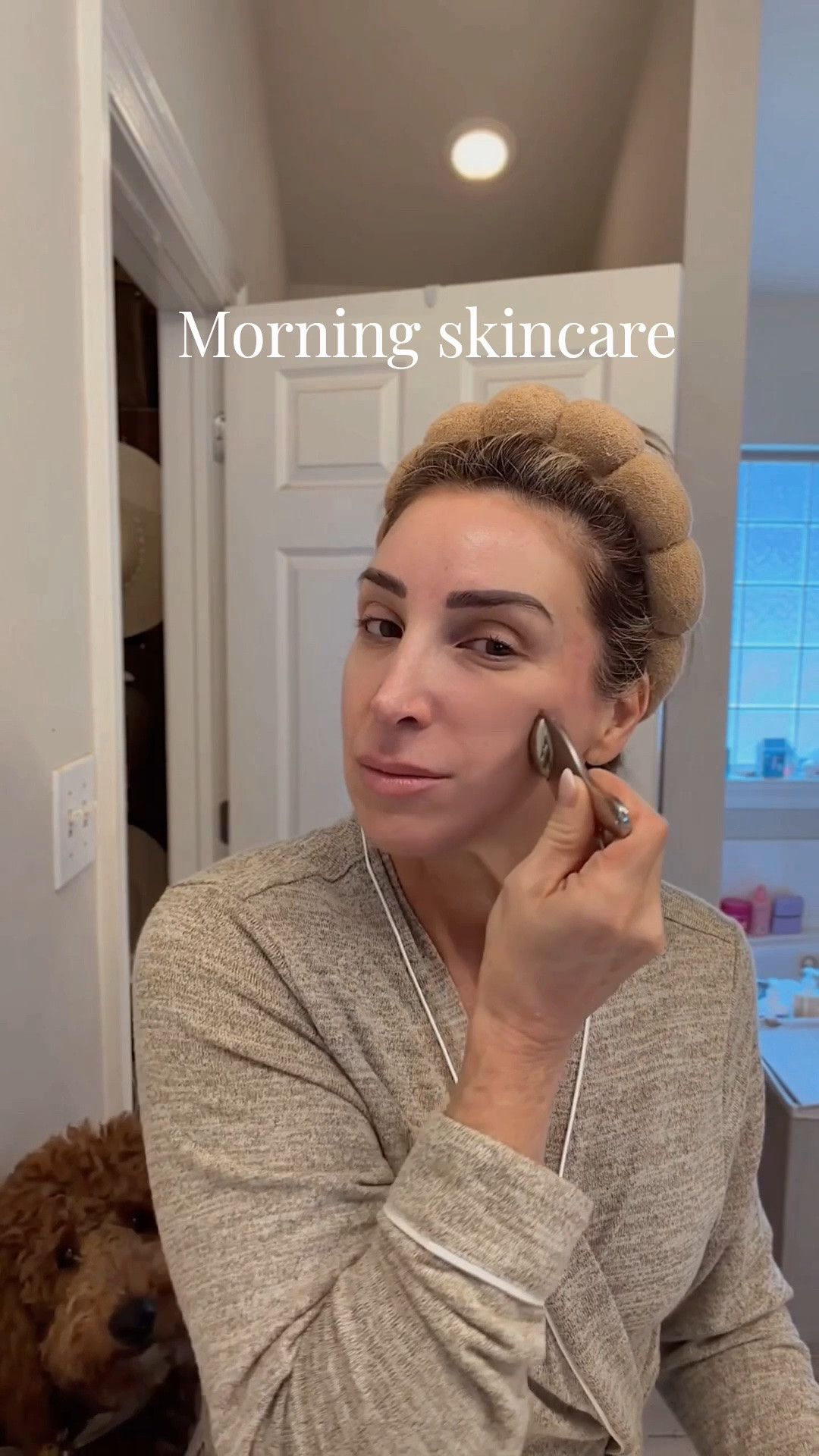 Part of my morning skincare routine includes this collashot serum for the collagen loss that’s no doubt happening now that I’m 50. 😩 I pair it with this Gua Sha tool to help with absorption and any morning puffiness. 
❣️❣️FYI….right now with any 50ml purchase of the collashot serum, you’ll get this limited edition Kiel’s Gua Sha as a free gift!! 🙌🏻 Love mine!! 

Skincare over 40, skincare over 50, mature skin, aging skincare solutions, self care, morning beauty routine, skincare routine

#LTKselfcare #LTKOver40 #LTKBeauty