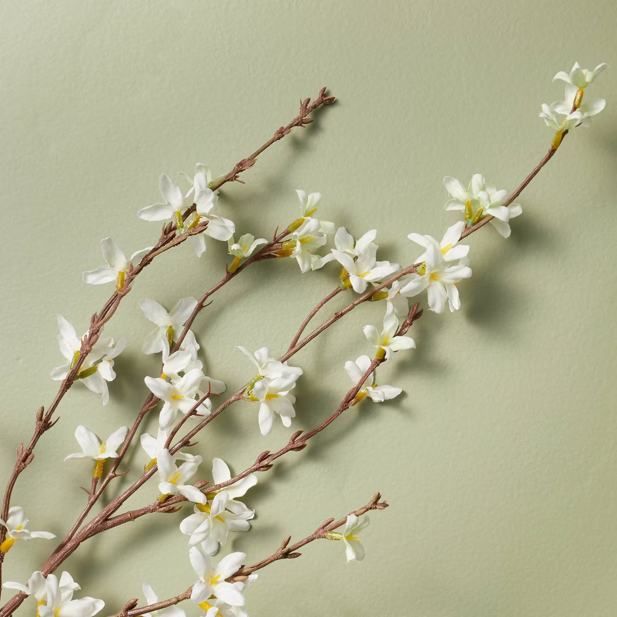 Faux Forsythia Flowering Branch - Hearth & Hand™ with Magnolia | Target